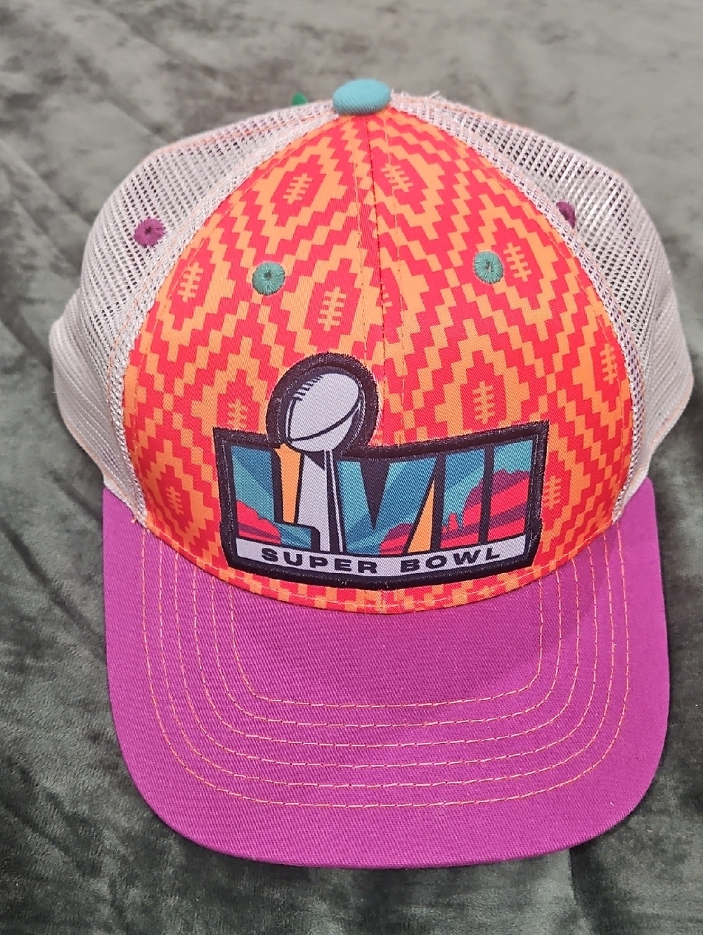 3/$15 Super Bowl LVII Official Trucker Hat